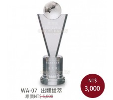 WA-07 水晶獎盃